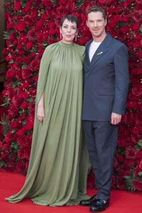 The Roses UK Film Premiere Olivia Colman and Benedict Cumberbatch attend The Roses UK film premiere at the Odeon Luxe cinema, Leicester Square, London. 28th August 2025.  Copyright: xAndrewxSimsx NINTCHDBPICT001020328731