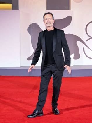 Venice, ITALY: Venice, 82nd Venice International Film Festival 2025 - evening 7 - red carpet Killing Stanca - Autobiography of a Murderer In the photo: Rocco Papaleo Venice ITALY  - ZUMAp169 20250902_zea_p169_2207 Copyright: xSimonexComix