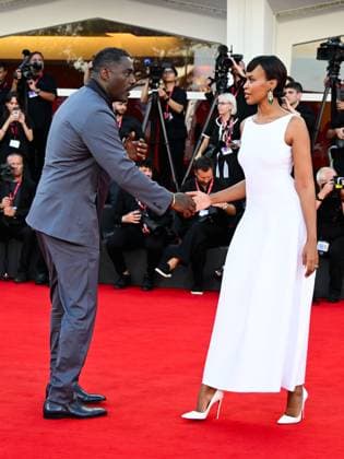Venice, 82nd Venice International Film Festival 2025 - evening 7 - red carpet for the film A House of Dynamite. Pictured: Idris and Sabrina Elba  Copyright: xManuelexMangiarottix xipa-agency.netx xPoolxPhotoxEventsx06x IPA_Agency_IPA63974231