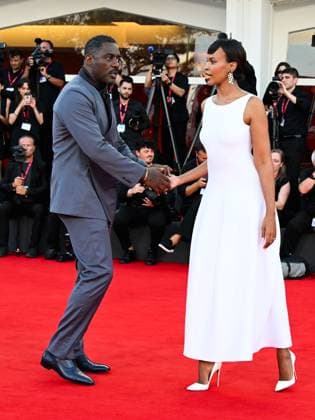 Venice, 82nd Venice International Film Festival 2025 - evening 7 - red carpet for the film A House of Dynamite. Pictured: Idris and Sabrina Elba  Copyright: xManuelexMangiarottix xipa-agency.netx xPoolxPhotoxEventsx06x IPA_Agency_IPA63974242
