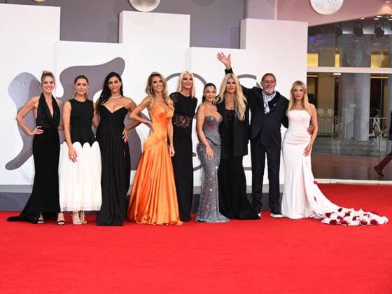 Venice, 82nd Venice International Film Festival 2025 - evening 7 - red carpet Diva E Donna In the photo: Elisabetta Pellini, Fatima Trotta, Ester Pantano, Michela Persico, Eleonora Daniele, Elettra Lamborghini, Tiziana Rocca, Fabio Testi, Clizia Incorvaia  Copyright: xSimonexComix xipa-agency.netx xPoolxPhotoxEventsx06x IPA_Agency_IPA63974915