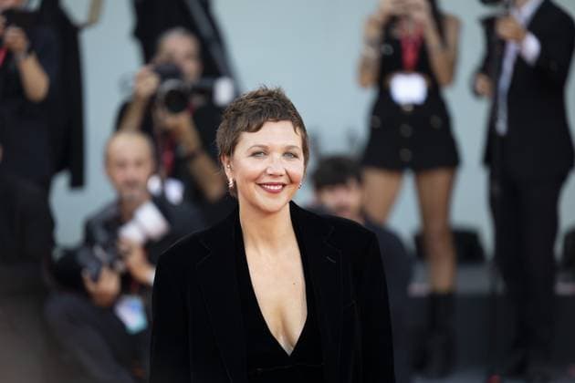 80th Venice International Film Festival VENICE, ITALY - SEPTEMBER 9: Maggie Gyllenhaal attends a red carpet ahead of the closing ceremony at the 80th Venice International Film Festival on September 9, 2023 in Venice, Italy. Italy World. Editorial use only. Please get in touch for any other usage.  Copyright: x2025xAnadoluxFedericoxVespignanix