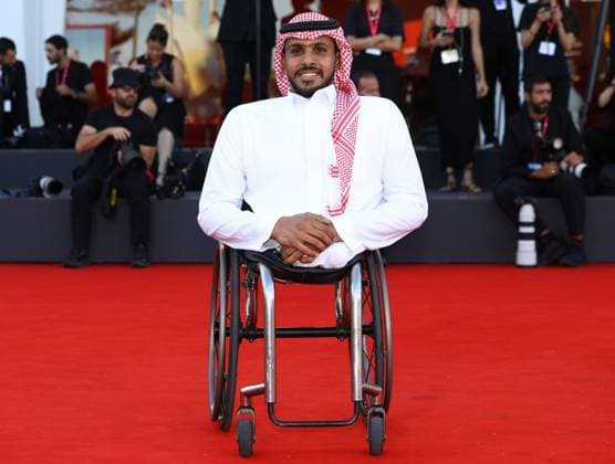 September 3, 2025, Venice, Veneto, Italy: ABDULRAHMAN AL QURASHI on the red carpet for Duse Premiere screening at the 82nd Venice Film Festival at the Venice Lido, Italy. Venice Italy - ZUMAc179 20250903_zep_c179_129 Copyright: xMickaelxChavetx