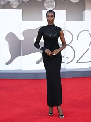 Venice, 82nd Venice International Film Festival 2025 - Evening 8. Red Carpet for the film Duse. Pictured: Maria Borges  Copyright: xSimonexComix xipa-agency.netx xPoolxPhotoxEventsx06x IPA_Agency_IPA64050116