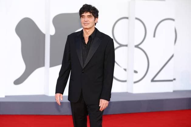 September 3, 2025, Venice, Veneto, Italy: PIETRO MARCELLO on the red carpet for Duse Premiere screening at the 82nd Venice Film Festival at the Venice Lido, Italy. Venice Italy - ZUMAc179 20250903_zep_c179_156 Copyright: xMickaelxChavetx