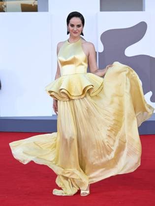 Venice, 82nd Venice International Film Festival 2025 - Evening 8. Red Carpet for the film Duse. Pictured: Noémie Merlant  Copyright: xSimonexComix xipa-agency.netx xPoolxPhotoxEventsx06x IPA_Agency_IPA64050254