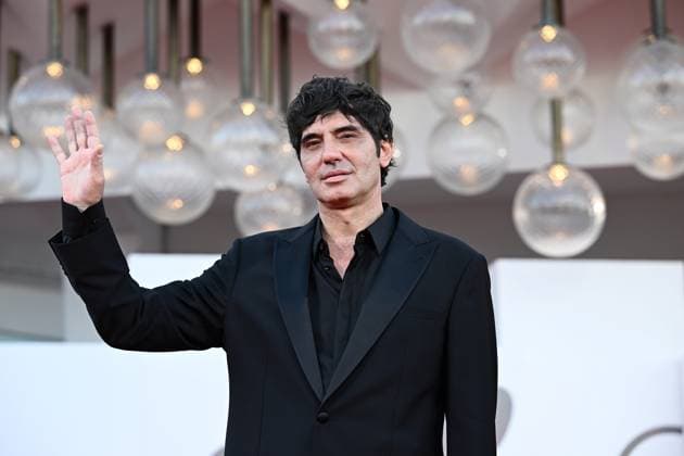 Duse red carpet - The 82nd Venice International Film Festival Pietro Marcello during Duse red carpet - The 82nd Venice International Film Festival, Venice, Italy 03 Sept 2025, Credit:Maria Laura Antonelli Avalon Italy, Venice  Copyright: xMariaxLauraxAntonellix xAvalonx 1033887641