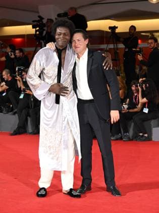 Venice, 82nd Venice International Film Festival 2025 - evening 8. Red Carpet of the film In The Hand Of Dante In the photo: Benjamin Clementine, Vito Maria Schnabel  Copyright: xSimonexComix xipa-agency.netx xPoolxPhotoxEventsx06x IPA_Agency_IPA64053297