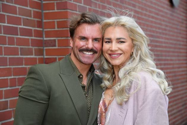 Sandra Czok mit Ehemann Sascha Schmitz bei der LOVE ISLAND VIP Kino-Preview im Cinenova in Köln am 03.09.2025