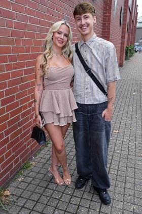 Gina Beckmann, Leon Content bei der LOVE ISLAND VIP Kino-Preview im Cinenova in Köln am 03.09.2025
