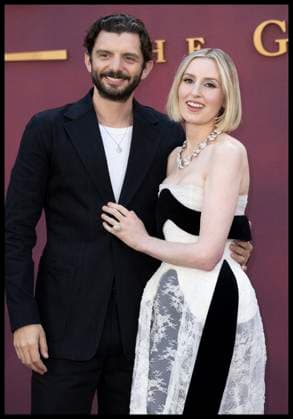 . 03 09 2025. London, United Kingdom. Laura Carmichael and partner Michael C Fox arriving at the Downton Abbey : The Grand Finale world premiere in London.  xStephenxLockx xi-Imagesx IIM-26185-0060