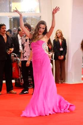 Helena Althof bei der Premiere des Kinofilms In the Hand of Dante auf der Biennale di Venezia 2025 82. Internationale Filmfestspiele von Venedig im Palazzo del Cinema. Venedig, 03.09.2025