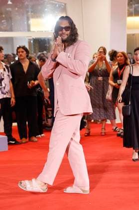 Jason Momoa bei der Premiere des Kinofilms In the Hand of Dante auf der Biennale di Venezia 2025 82. Internationale Filmfestspiele von Venedig im Palazzo del Cinema. Venedig, 03.09.2025