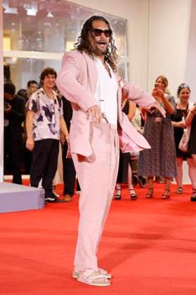 Jason Momoa bei der Premiere des Kinofilms In the Hand of Dante auf der Biennale di Venezia 2025 82. Internationale Filmfestspiele von Venedig im Palazzo del Cinema. Venedig, 03.09.2025