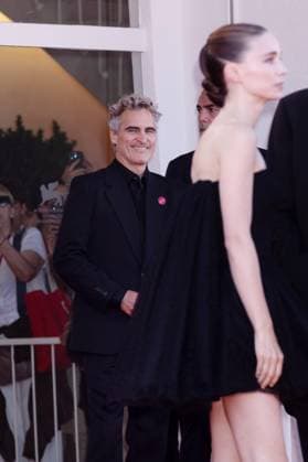 Celebrities attend the The Voice of Hind Rajab premiere on evening 8 of the 82nd Venice International Film Festival Featuring: Joaquin Phoenix Where: Venice, Italy When: 03 Sep 2025 Credit: Andrea Raffin KIKA Press Cover Images **NOT AVAILABLE FOR PUBLICATION IN ITALY** EDITORIAL USE ONLY. NOT FOR USE BY NEWSPAPERS BASED IN THE UK. Copyright: xx coverimg55046041