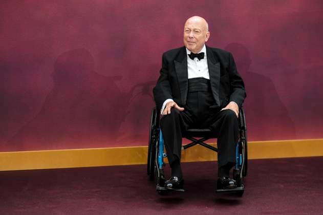 Julian Fellowes bei der Weltpremiere des Kinofilms Downton Abbey: The Grand Finale Downton Abbey: Das große Finale im Odeon Luxe Leicester Square. London, 03.09.2025