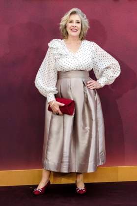Phyllis Logan bei der Weltpremiere des Kinofilms Downton Abbey: The Grand Finale Downton Abbey: Das große Finale im Odeon Luxe Leicester Square. London, 03.09.2025