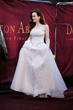 Sophie McShera bei der Weltpremiere des Kinofilms Downton Abbey: The Grand Finale Downton Abbey: Das große Finale im Odeon Luxe Leicester Square. London, 03.09.2025