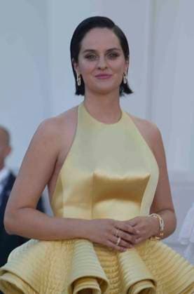 CELEBRITES : Festival international du film de Venise - 02 09 Venice, Italy, September 03 2025. NOEMIE MERLANT the red carpet for the screening of the film Duse at the 82nd Venice International Film Festival in Venice, Italy. Laurent Lairys PSNEWZ VENISEItaly  Copyright: xLaurentxLairysx