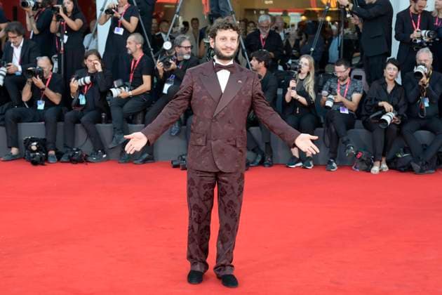Duse red carpet in Venice Lido, Italy - 03 Sep 2025 Vincenzo Nemolato attends the Duse red carpet during 82nd Venice Film Festival in Venice Lido at Palazzo del cinema. Venice Lido Italy Copyright: xMarioxCartellix xSOPAxImagesx _DSC6018