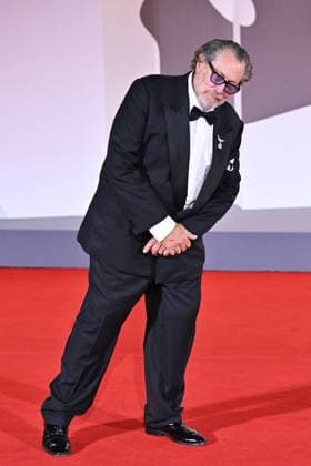 Venice In The Hand of Dante Premiere AM Julian Schnabel attending the In The Hand of Dante Premiere as part of the 82nd Venice International Film Festival at the Lido in Venice, Italy on September 03, 2025. Photo by Aurore Marechal ABACAPRESS.COM Venice Italy  Copyright: xMarechalxAurore ABACAx
