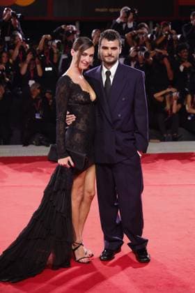 Red carpet of the film In the hand of Dante in Venice, Italy - 03 Sept 2025 Devon Lee Carlson and Duke Nicholson attends the red carpet of the film In the hand of Dante at the 82nd Venice Film. Venice Italy Copyright: xMarcoxBaradax xSOPAxImagesx MBA_1715