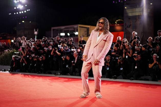 In the Hand of Dante red carpet during the 82nd Venice International Film Festival in Venice, Italy on 03 September 2025. Jason Momoa attends the In the Hand of Dante red carpet during the 82nd Venice International Film Festival in Venice, Italy on 03 September 2025., Credit:Stefano Costantino TTL Avalon Italy, Venice  Copyright: xStefanoxCostantinoxTTLx xAvalonx 1033953935