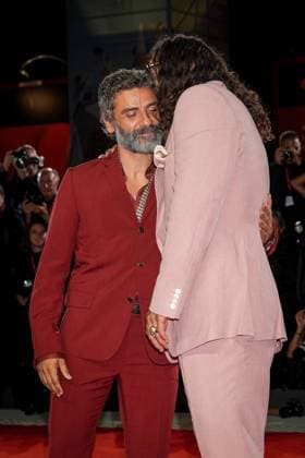 In the Hand of Dante red carpet during the 82nd Venice International Film Festival in Venice, Italy on 03 September 2025. Oscar Isaac and Jason Momoa attends the In the Hand of Dante red carpet during the 82nd Venice International Film Festival in Venice, Italy on 03 September 2025., Credit:Stefano Costantino TTL Avalon Italy, Venice  Copyright: xStefanoxCostantinoxTTLx xAvalonx 1033953980
