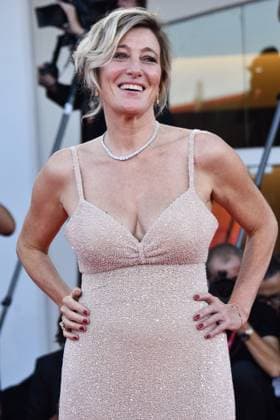 82eme Festival International du Film de Venise Mostra de Venise DUSE Premiere at the 82nd International Venice Film festival Valeria Bruni Tedeschi attends the Duse red carpet 448305 2025 09 03 Venice Italy  Copyright: xThomasxBohlenx STAR_448305_033