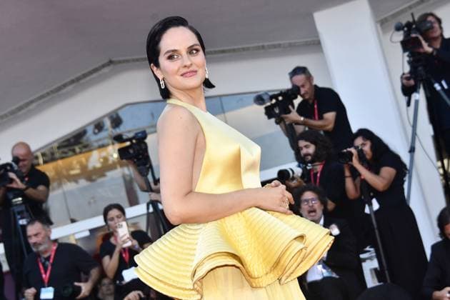 82eme Festival International du Film de Venise Mostra de Venise DUSE Premiere at the 82nd International Venice Film festival Noémie Merlant attend the Duse red carpet 448305 2025 09 03 Venice Italy  Copyright: xThomasxBohlenx STAR_448305_047