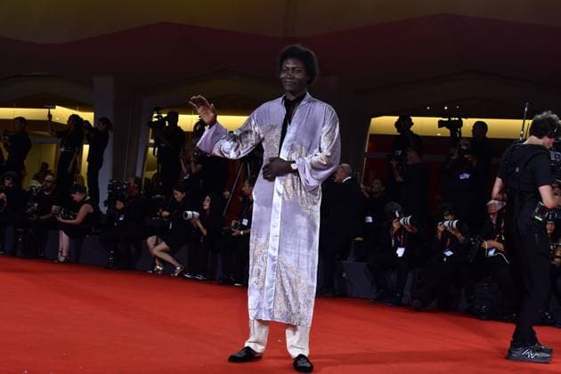 82eme Festival International du Film de Venise Mostra de Venise IN THE HAND OF DANTE Premiere at the 82nd International Venice Film festival Jason Momoa, Julian Schnabel, Benjamin Clementine attends the Cartier Glory To The Filmmaker Award 2025 and the In the Hand of Dante red carpet 448305 2025 09 03 Venice Italy  Copyright: xThomasxBohlenx STAR_448305_077