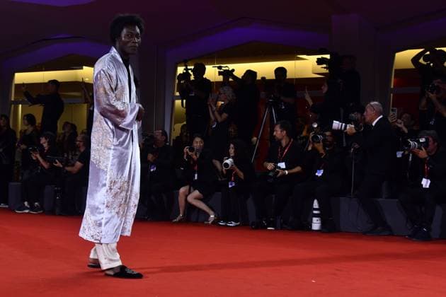 82eme Festival International du Film de Venise Mostra de Venise IN THE HAND OF DANTE Premiere at the 82nd International Venice Film festival Jason Momoa, Julian Schnabel, Benjamin Clementine attends the Cartier Glory To The Filmmaker Award 2025 and the In the Hand of Dante red carpet 448305 2025 09 03 Venice Italy  Copyright: xThomasxBohlenx STAR_448305_086