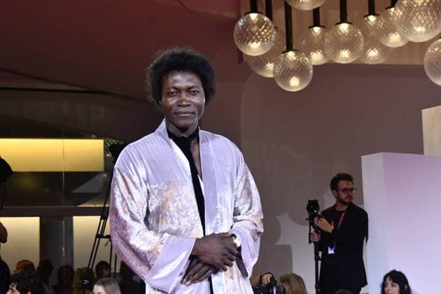 82eme Festival International du Film de Venise Mostra de Venise IN THE HAND OF DANTE Premiere at the 82nd International Venice Film festival Jason Momoa, Julian Schnabel, Benjamin Clementine attends the Cartier Glory To The Filmmaker Award 2025 and the In the Hand of Dante red carpet 448305 2025 09 03 Venice Italy  Copyright: xThomasxBohlenx STAR_448305_095