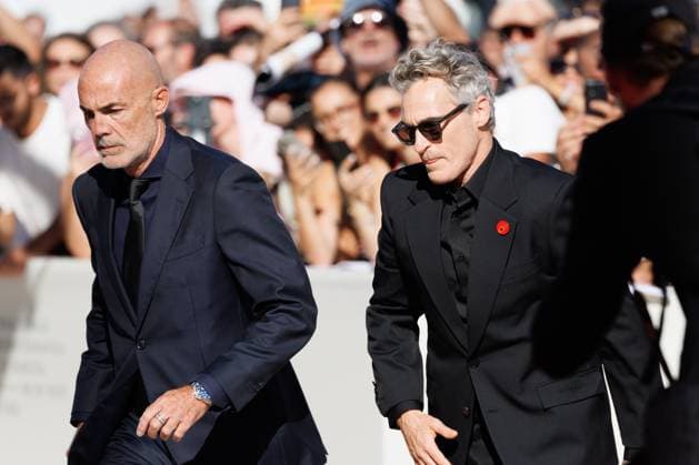 News - The Voice Of Hind Rajab Red Carpet - The 82nd Venice International Film Festival Joaquin Phoenix attends the The Voice Of Hind Rajab red carpet during the 82nd Venice International Film Festival on September 03, 2025 in Venice, Italy. Lido di Venezia Palazzo del Cinema Italy Copyright: xCinziaxCamelax xLiveMediax LPN_2007110