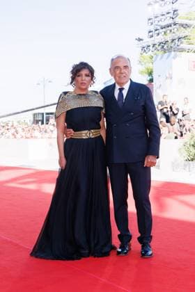 News - The Voice Of Hind Rajab Red Carpet - The 82nd Venice International Film Festival Kaouther Ben Hania and Alberto Barbera attend the The Voice Of Hind Rajab red carpet during the 82nd Venice International Film Festival on September 03, 2025 in Venice, Italy. Lido di Venezia Palazzo del Cinema Italy Copyright: xCinziaxCamelax xLiveMediax LPN_2007176