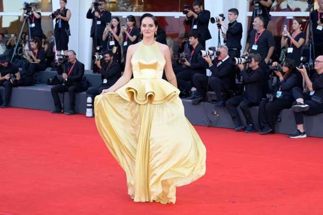 Noemie Merlant bei der Premiere des Kinofilms Duse auf der Biennale di Venezia 2025 82. Internationale Filmfestspiele von Venedig im Palazzo del Cinema. Venedig, 03.09.2025