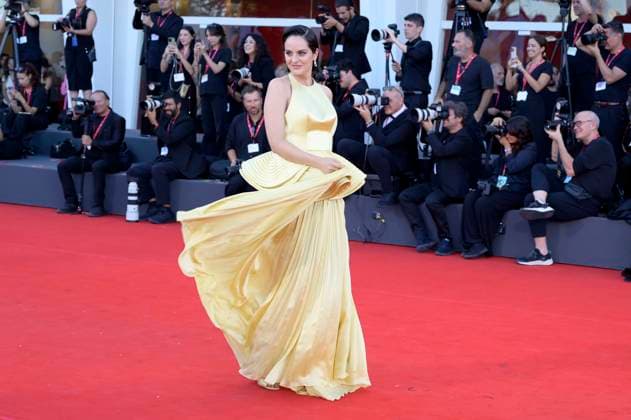 Noemie Merlant bei der Premiere des Kinofilms Duse auf der Biennale di Venezia 2025 82. Internationale Filmfestspiele von Venedig im Palazzo del Cinema. Venedig, 03.09.2025