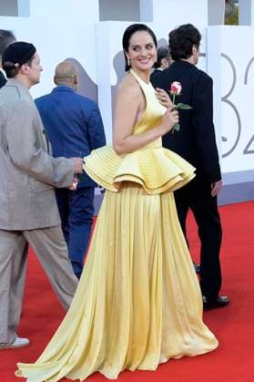 Noemie Merlant bei der Premiere des Kinofilms Duse auf der Biennale di Venezia 2025 82. Internationale Filmfestspiele von Venedig im Palazzo del Cinema. Venedig, 03.09.2025