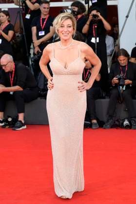 Valeria Bruni Tedeschi bei der Premiere des Kinofilms Duse auf der Biennale di Venezia 2025 82. Internationale Filmfestspiele von Venedig im Palazzo del Cinema. Venedig, 03.09.2025