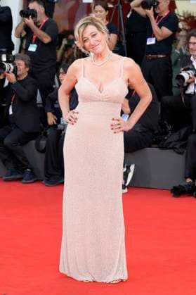 Valeria Bruni Tedeschi bei der Premiere des Kinofilms Duse auf der Biennale di Venezia 2025 82. Internationale Filmfestspiele von Venedig im Palazzo del Cinema. Venedig, 03.09.2025
