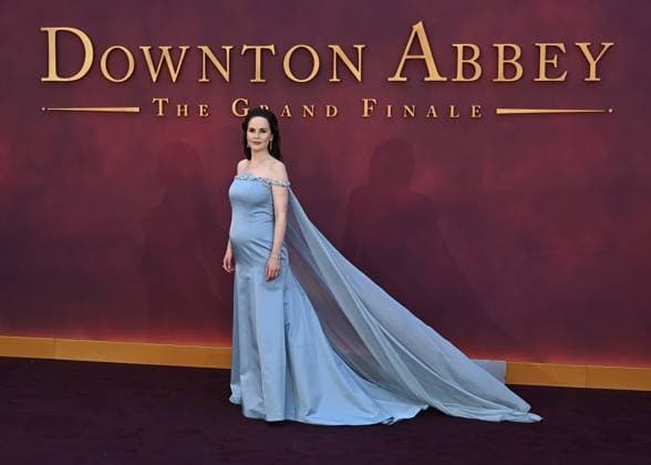 Michelle Dockery attends Downton Abbey: The Grand Finale World Premiere at the at Odeon Luxe Leicester Square in London, England. UK. Wednesday 3rd September 2025. Copyright: xJamesxWarrenx adyow200