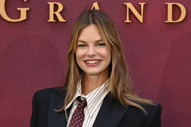 Nadine Leopold attends Downton Abbey: The Grand Finale World Premiere at the at Odeon Luxe Leicester Square in London, England. UK. Wednesday 3rd September 2025. Copyright: xJamesxWarrenx adyow307