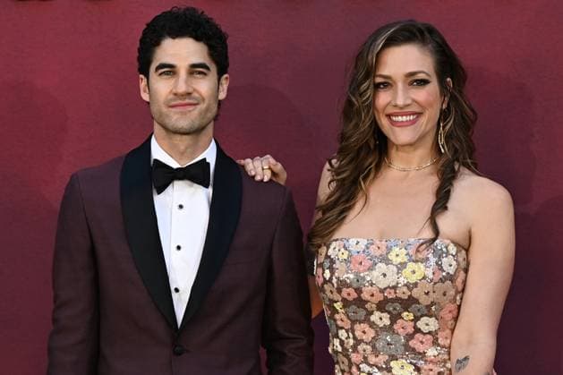 Darren Criss and Mia Swier attends Downton Abbey: The Grand Finale World Premiere at the at Odeon Luxe Leicester Square in London, England. UK. Wednesday 3rd September 2025. Copyright: xJamesxWarrenx adyow320
