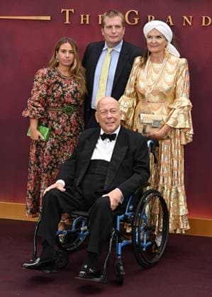 Julian Fellowes attends Downton Abbey: The Grand Finale World Premiere at the at Odeon Luxe Leicester Square in London, England. UK. Wednesday 3rd September 2025. Copyright: xJamesxWarrenx adyow224
