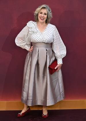 Phyllis Logan attends Downton Abbey: The Grand Finale World Premiere at the at Odeon Luxe Leicester Square in London, England. UK. Wednesday 3rd September 2025. Copyright: xJamesxWarrenx adyow234