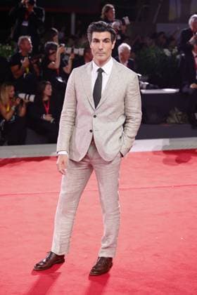 Red Carpet of in the Hand of Dante in Venice, Italy - 03 Sep 2025 American actor Louis Cancelmi attends the red carpet of the film In the hand of Dante at the 82nd Venice Film Festival at Palazzo del cinema. Venice Italy Copyright: xMarcoxBaradax xSOPAxImagesx MBA_1654