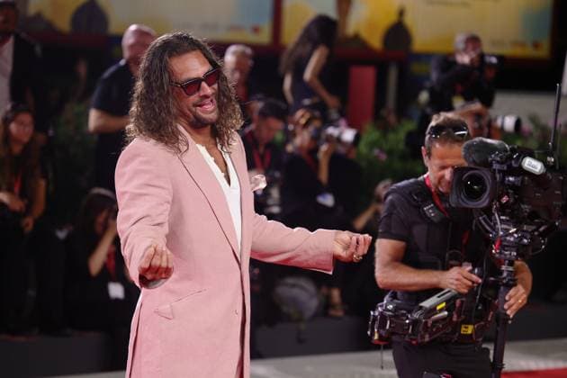 Red Carpet of in the Hand of Dante in Venice, Italy - 03 Sep 2025 American actor Jason Momoa attends the red carpet of the film In the hand of Dante at the 82nd Venice Film Festival at Palazzo del cinema. Venice Italy Copyright: xMarcoxBaradax xSOPAxImagesx MBA_1920