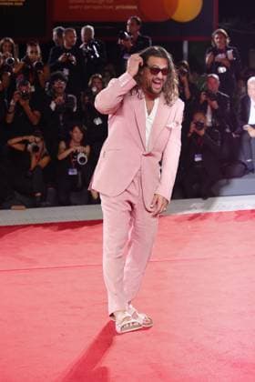 Red Carpet of in the Hand of Dante in Venice, Italy - 03 Sep 2025 American actor Jason Momoa attends the red carpet of the film In the hand of Dante at the 82nd Venice Film Festival at Palazzo del cinema. Venice Italy Copyright: xMarcoxBaradax xSOPAxImagesx MBA_1970