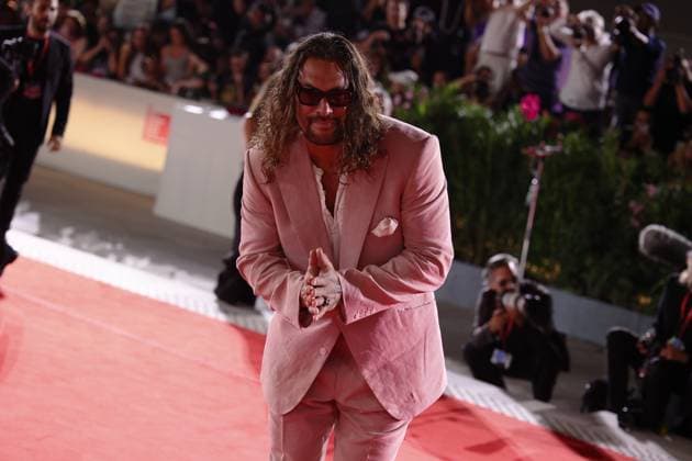 Red Carpet of in the Hand of Dante in Venice, Italy - 03 Sep 2025 American actor Jason Momoa attends the red carpet of the film In the hand of Dante at the 82nd Venice Film Festival at Palazzo del cinema. Venice Italy Copyright: xMarcoxBaradax xSOPAxImagesx MBA_2079