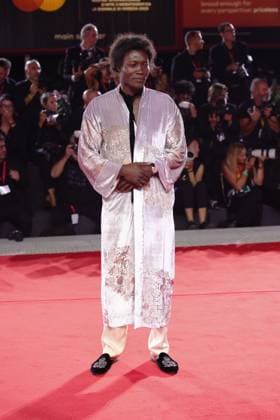 Red Carpet of in the Hand of Dante in Venice, Italy - 03 Sep 2025 British actor Benjamin Clementine attends the red carpet of the film In the hand of Dante at the 82nd Venice Film Festival at Palazzo del cinema. Venice Italy Copyright: xMarcoxBaradax xSOPAxImagesx MBA_1534